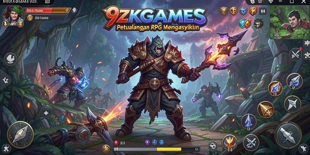 Tampilan menakjubkan dari gameplay <strong>9ZKGAMES</strong> yang penuh aksi dan petualangan.