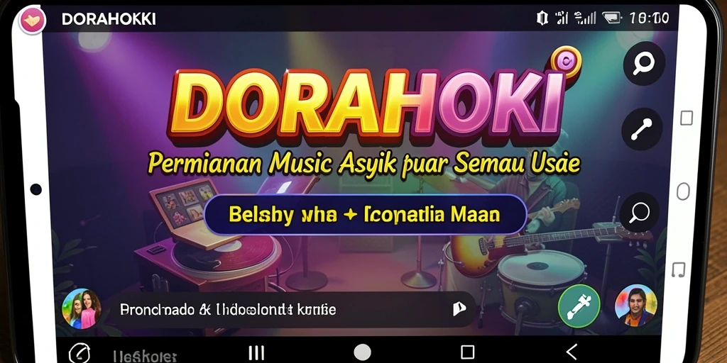 Tampilan gameplay DORAHOKI yang menarik dan interaktif.