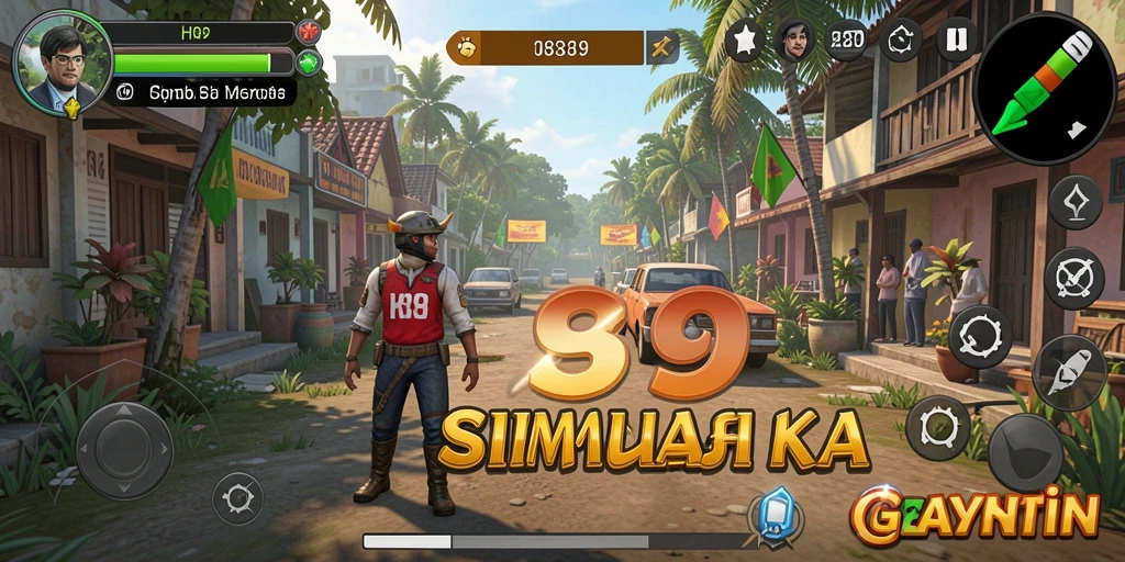 Tampilan gameplay H89 yang menawan dan penuh warna.