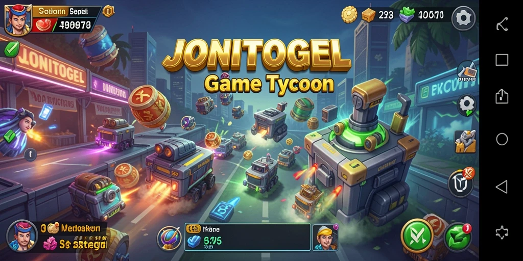 Tampilan utama gameplay JONITOGEL yang seru dan interaktif.