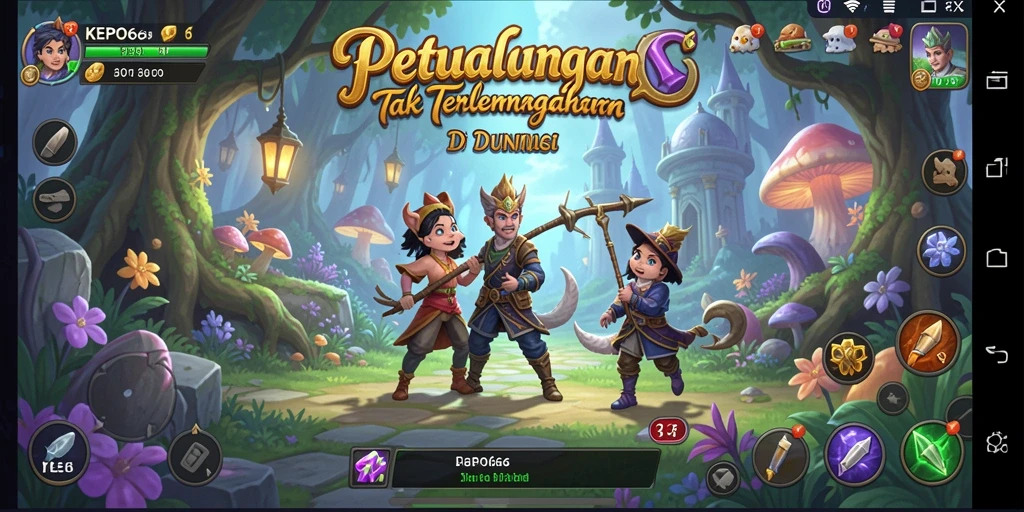 Tangkapan layar utama KEPO66 menampilkan aksi seru dalam petualangan yang mendebarkan.