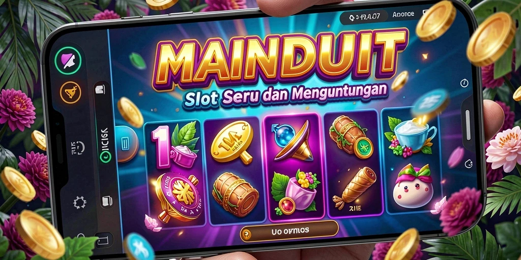 Gameplay menarik dari MAINDUIT dengan berbagai tema slot yang seru.