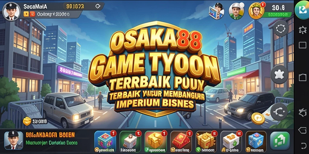 Tampilan gameplay Tycoon OSAKA88 yang menarik dan penuh strategi.