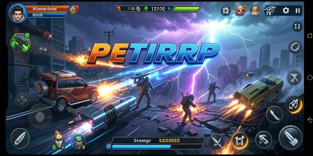 Tampilan gameplay menarik dari PETIRRP yang memukau.