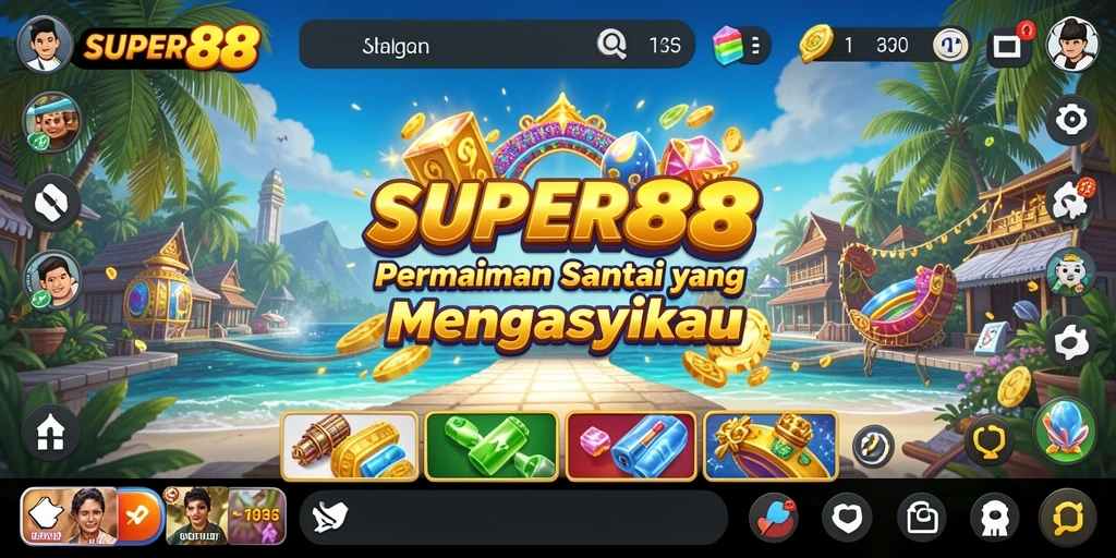 Tampilan menarik dengan gameplay santai dan strategis.
